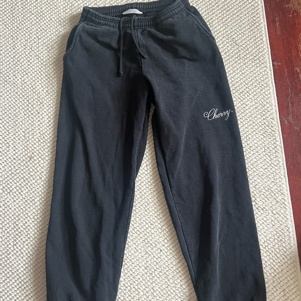 Cherry LA Charcoal Joggers